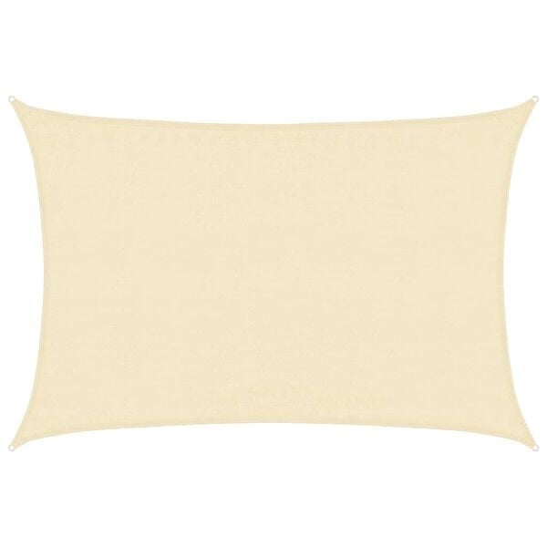 Zonnezeil Crème 3,5x4,5m - 65% Korting! (Zo goed als nieuw)