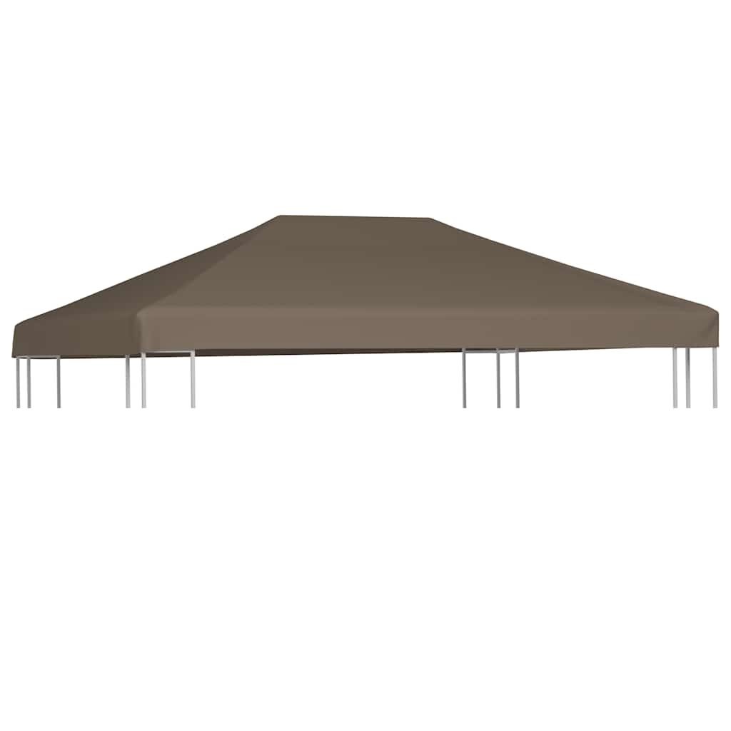 VidaXL Prieeldak 3x4m Taupe -61%! Zo Goed Als Nieuw