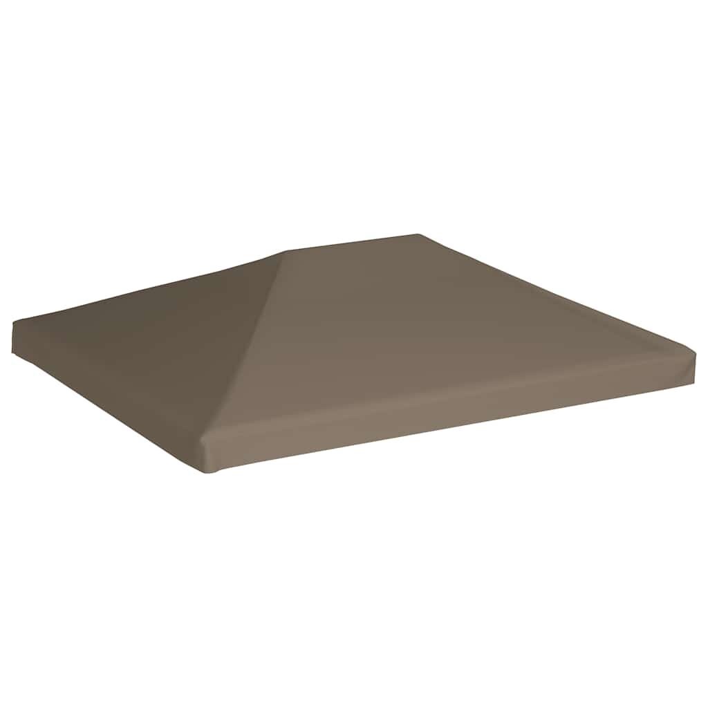 VidaXL Prieeldak 3x4m Taupe -61%! Zo Goed Als Nieuw