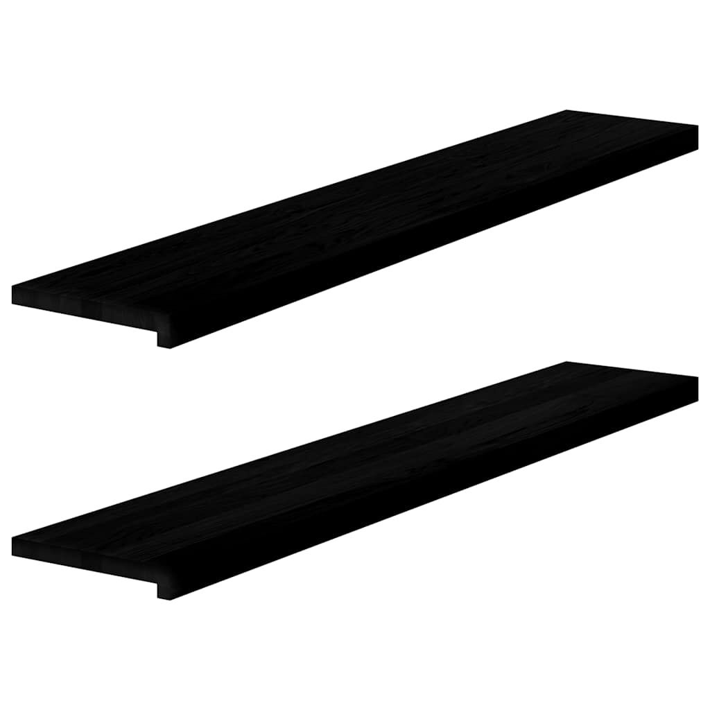 Eiken Vensterbanken (2x) 140cm Donkerbruin - 61% Korting!