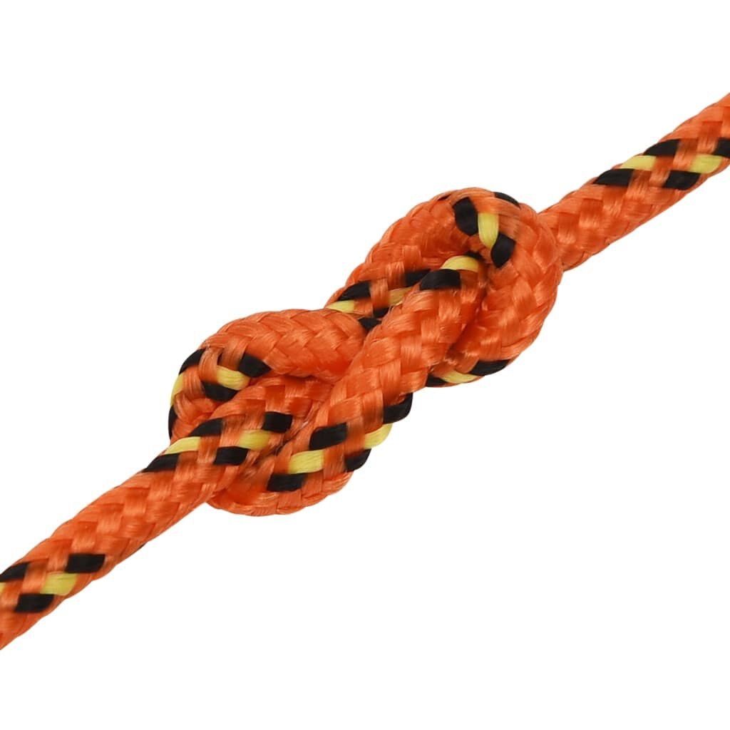 VidaXL Boottouw Oranje 4mm 50m - 53% Korting!