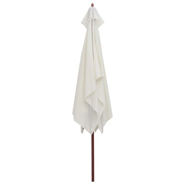 VidaXL Parasol Crèmewit 200x300cm - 51% Korting!