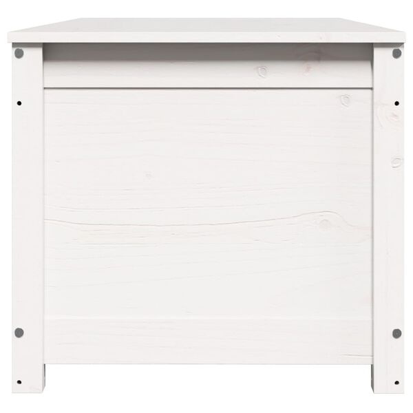 Opbergbox Grenenhout Wit - 110cm - 70% Korting! (Montage Defect)