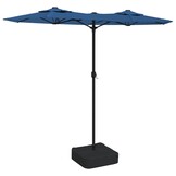 vidaXL Parasol LED 316x240cm Azuurblauw - 61% Korting!