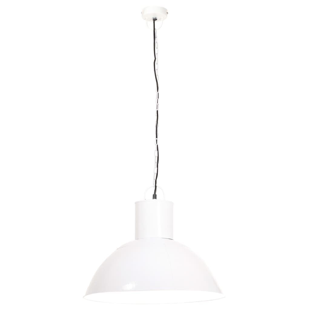 vidaXL Hanglamp Wit E27 - Industrieel Design, 48cm - 51% Korting!