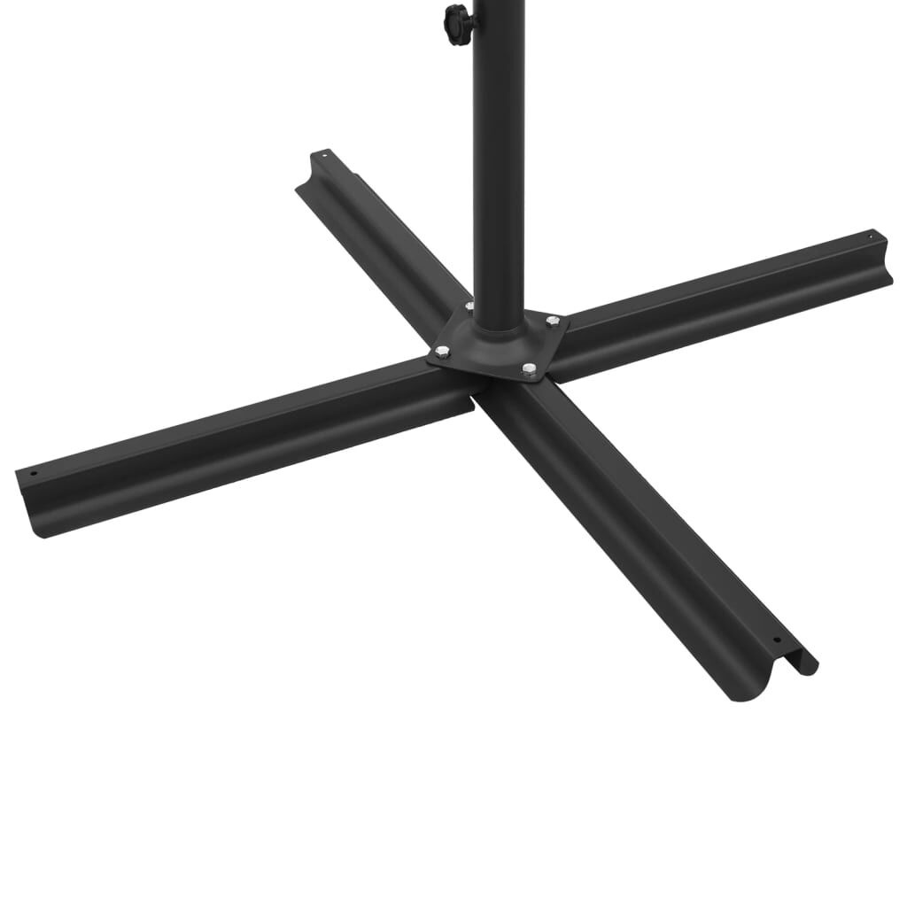 VidaXL Dubbele Parasol 600x300cm Zand - 51% Korting!
