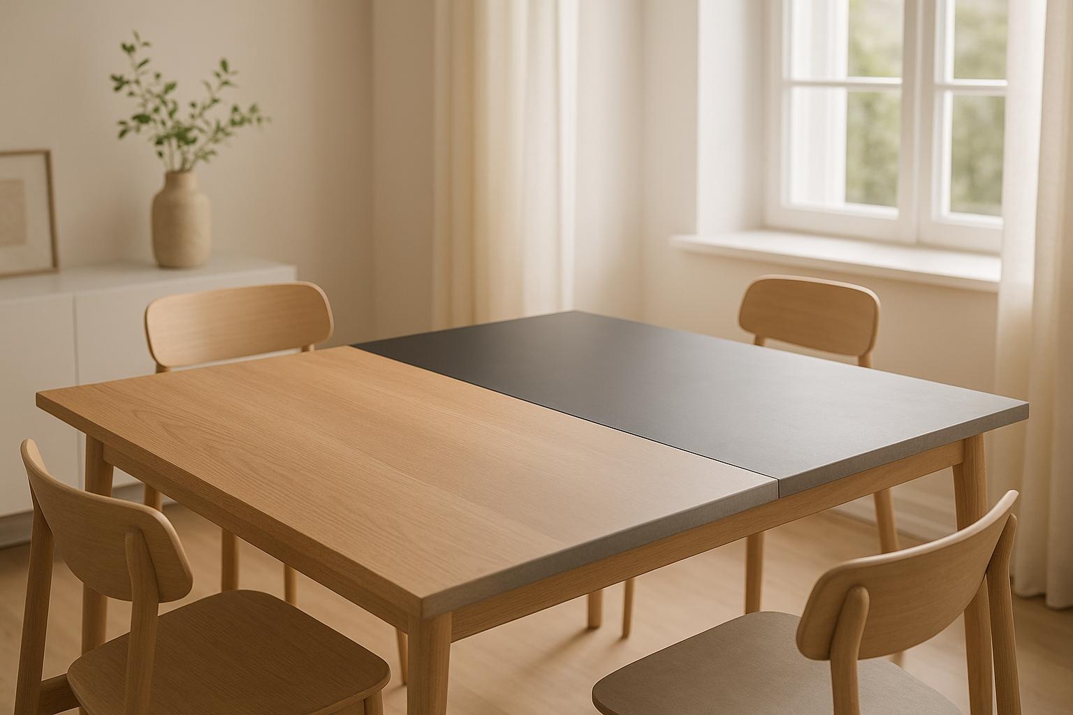 Houten, kunststof of beton: welk tafelblad past bij jou?