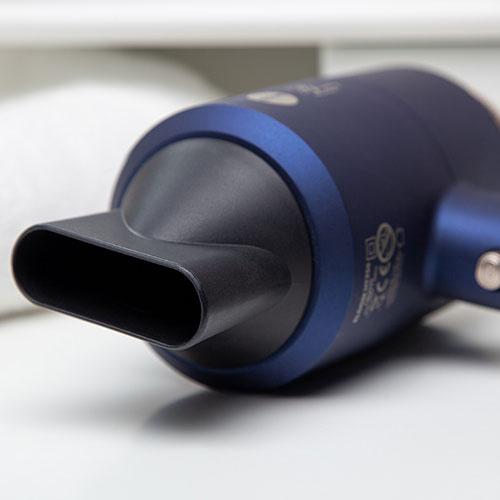 Föhn 1800W met Spiegel - Blauw - 40% Korting!