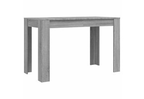 Eettafel Grijs Sonoma Eiken 120cm - 40% Korting!