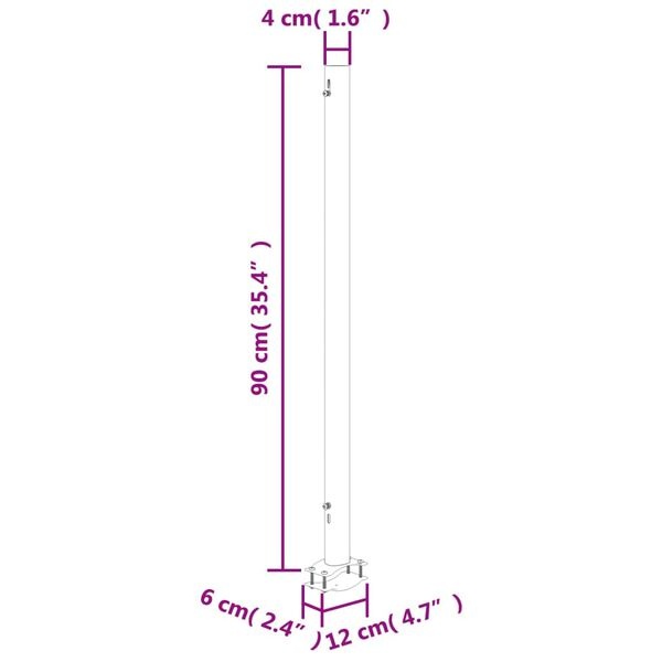 VidaXL Uittrekbaar Tuinscherm Grijs 140x300cm - 57% Korting!