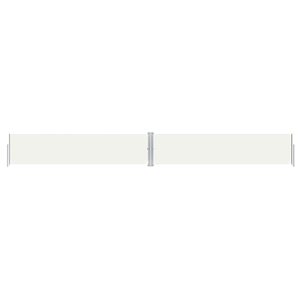 VidaXL Uittrekbaar Windscherm Crème 200x1000cm - 51% Korting!