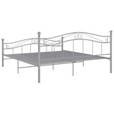 VidaXL Bedframe 160x200 Grijs - Nieuwstaat! 42% Korting