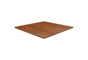 Tafelblad Eiken 90x90cm Donkerbruin - 59% Korting!