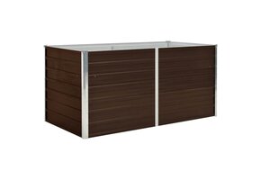 VidaXL Verhoogde Plantenbak 160cm Bruin - 35% Korting!