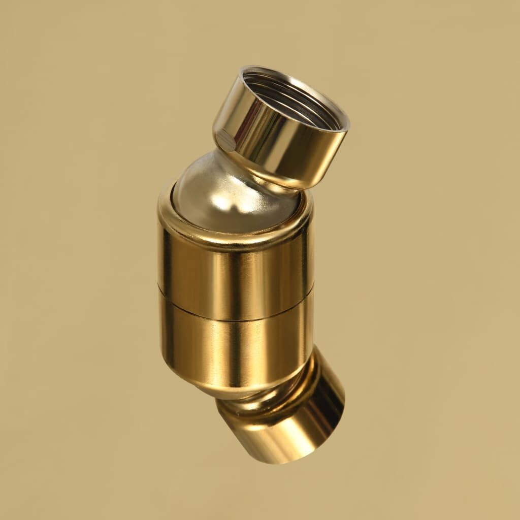 Regendouchekop Goud 40x30cm - 65% Korting! (Zo Goed Als Nieuw)