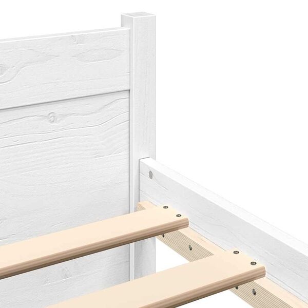 vidaXL Bedframe Wit 120x200 cm - 46% Korting! (Retour)