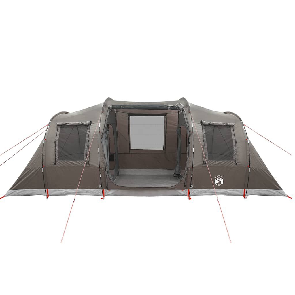 vidaXL Tunneltent 4-Persoons Bruin - 40% Korting!