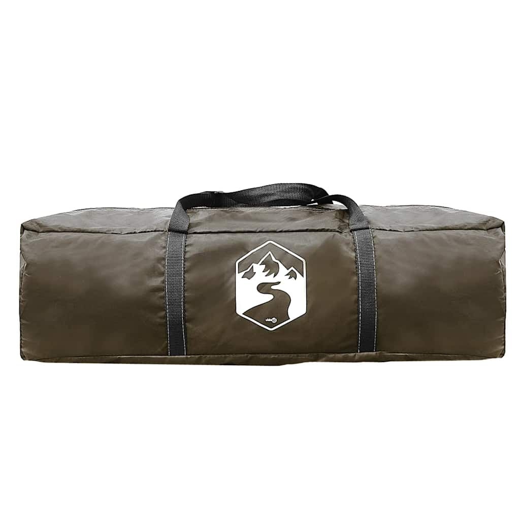 vidaXL Tunneltent 4-Persoons Bruin - 40% Korting!