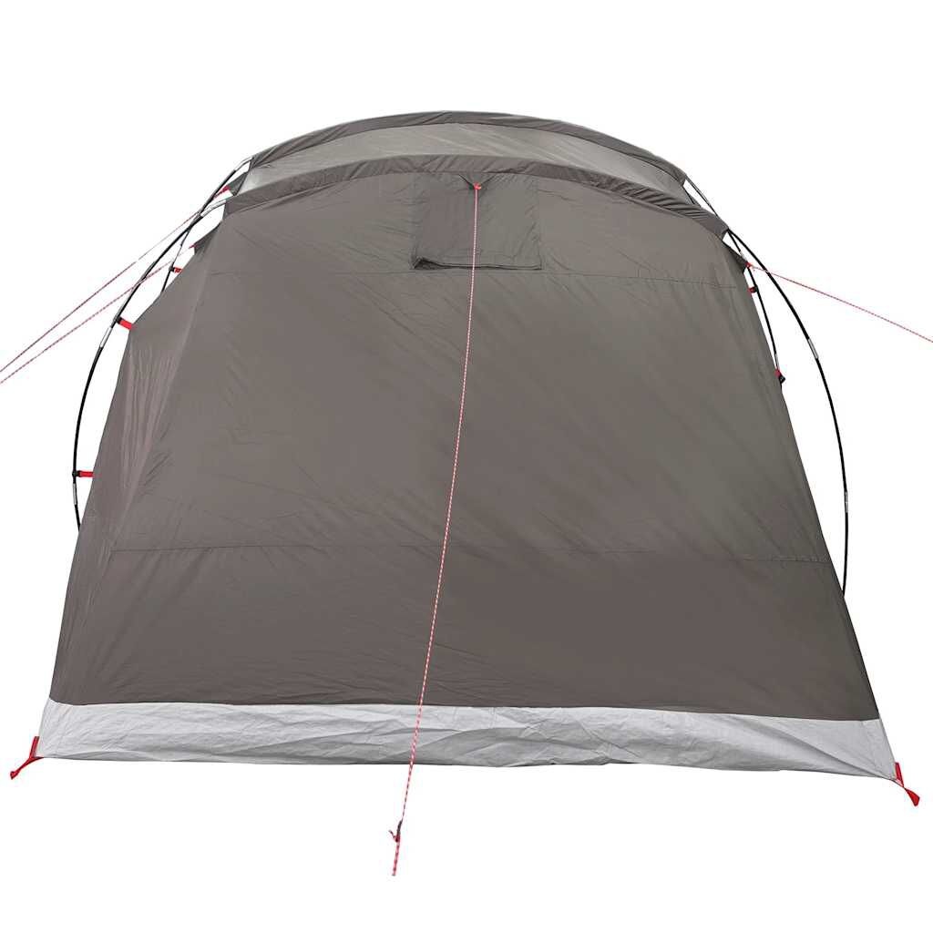 vidaXL Tunneltent 4-Persoons Bruin - 40% Korting!