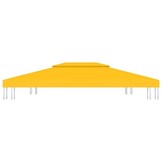 vidaXL Prieeldak Geel 4x3m - 51% Korting! (Zo Goed Als Nieuw)