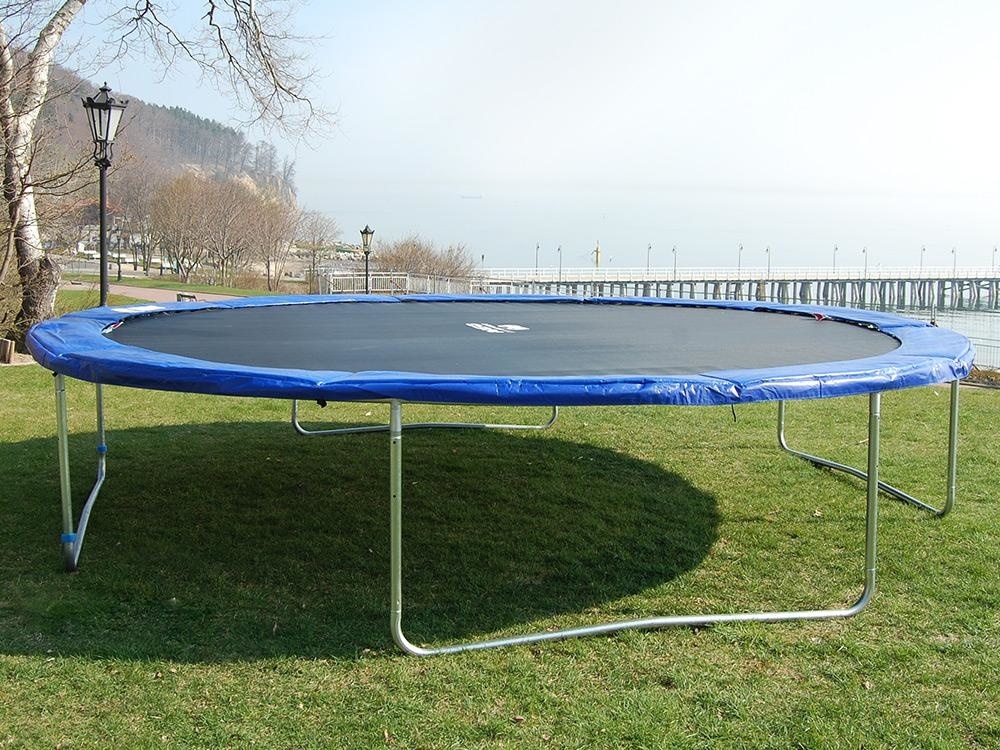 Trampoline Randafdekking Blauw 404cm - 70% Korting!