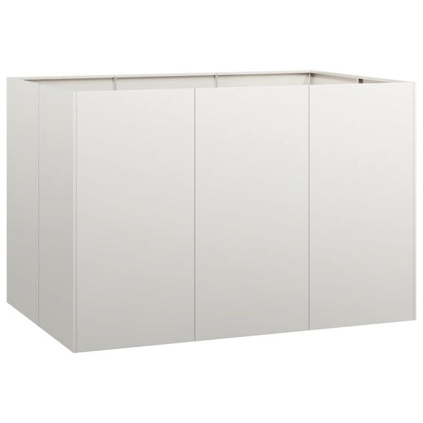 vidaXL Plantenbak RVS 120x80x80cm - 56% Korting!