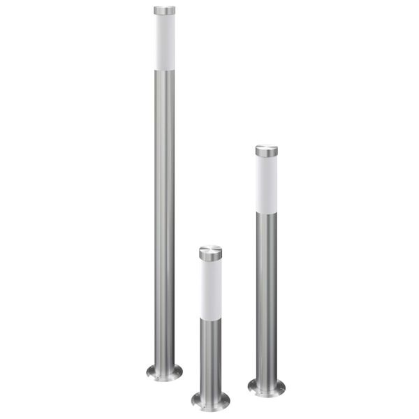 VidaXL Tuinlampenset 3-delig RVS -46%! Waterdicht, E27