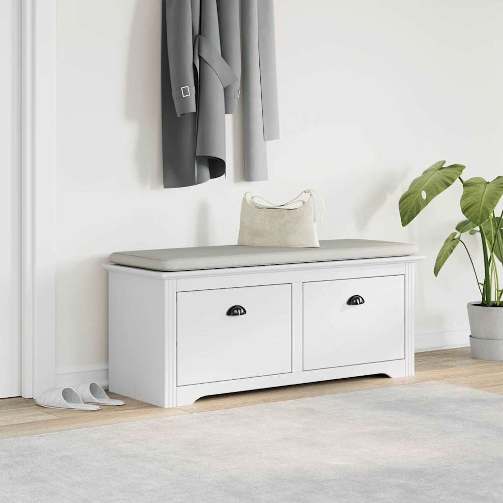 VidaXL Gangbank BODO Wit 114cm - 53% Korting! Zo Goed Als Nieuw