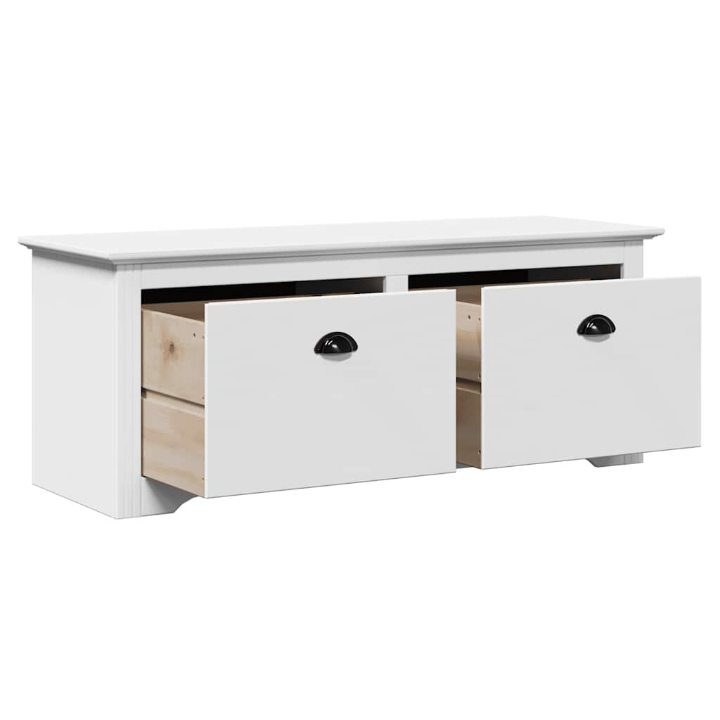 VidaXL Gangbank BODO Wit 114cm - 53% Korting! Zo Goed Als Nieuw