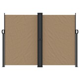 VidaXL Uittrekbaar Windscherm 180x1000cm Taupe - 46% Korting!