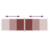 VidaXL Uittrekbaar Windscherm Bruin 180x600cm - 64% Korting!