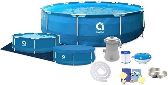 Avenli Zwembad 366cm + Pomp - Complete Set! 51% Korting