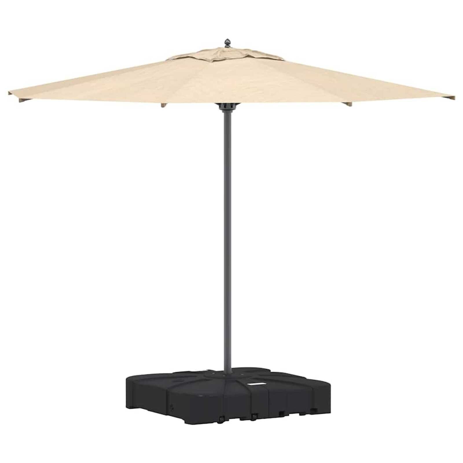 vidaXL Parasolvoet Set (2x) Zwart -51%! Zo goed als nieuw