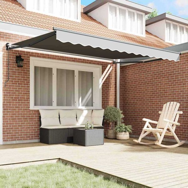 Markies Antraciet 3,5x2,5m Metaal - 51% Korting!