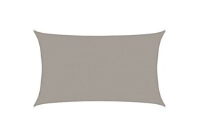vidaXL Zonnezeil Rechthoek 5x8m Lichtgrijs - 53% Korting!
