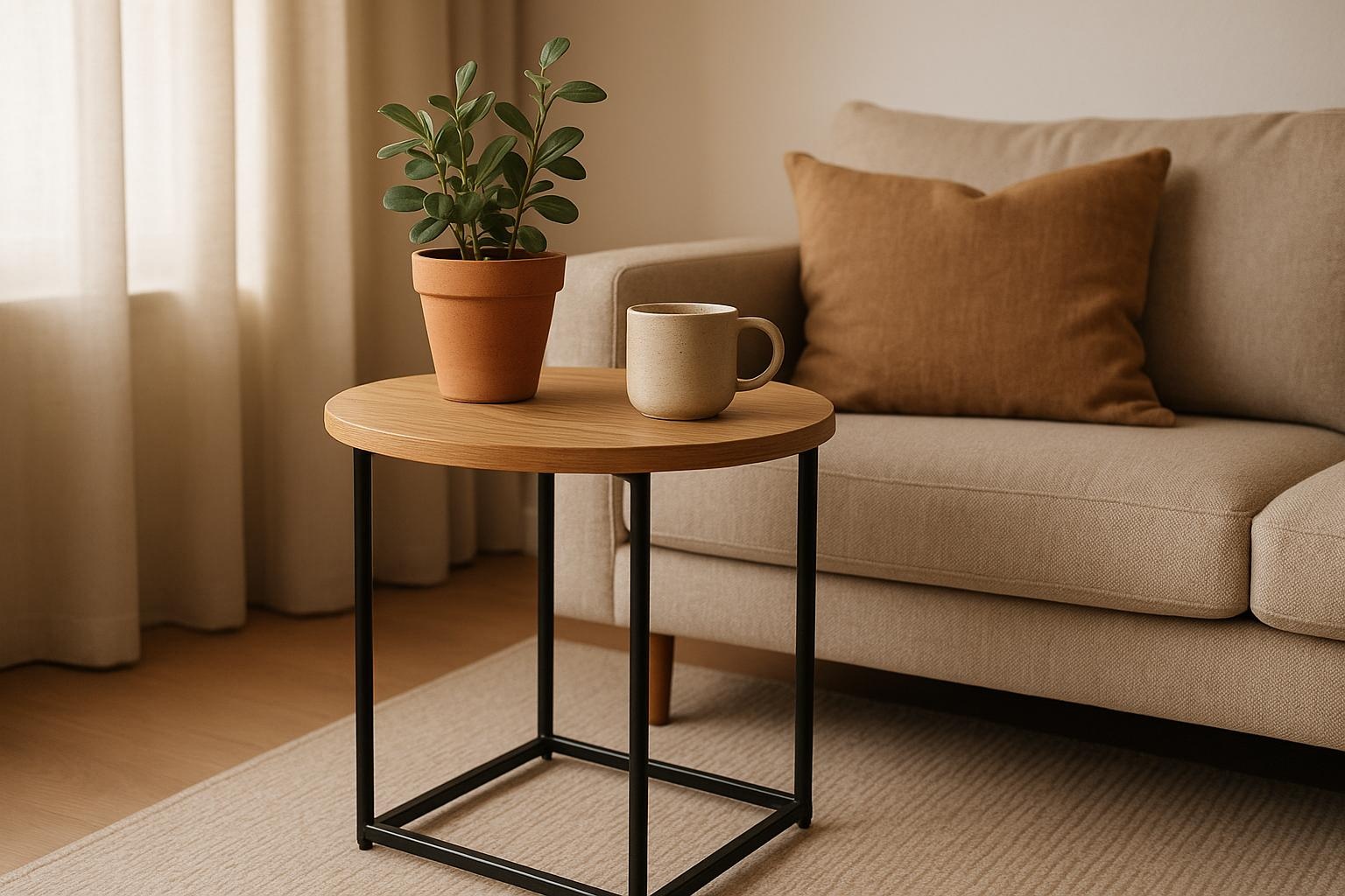 Bijzettafel kiezen: zo vind je een klein meubel met grote impact