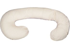 Voedingskussen Crème Ruit - 240cm - 40% Korting!