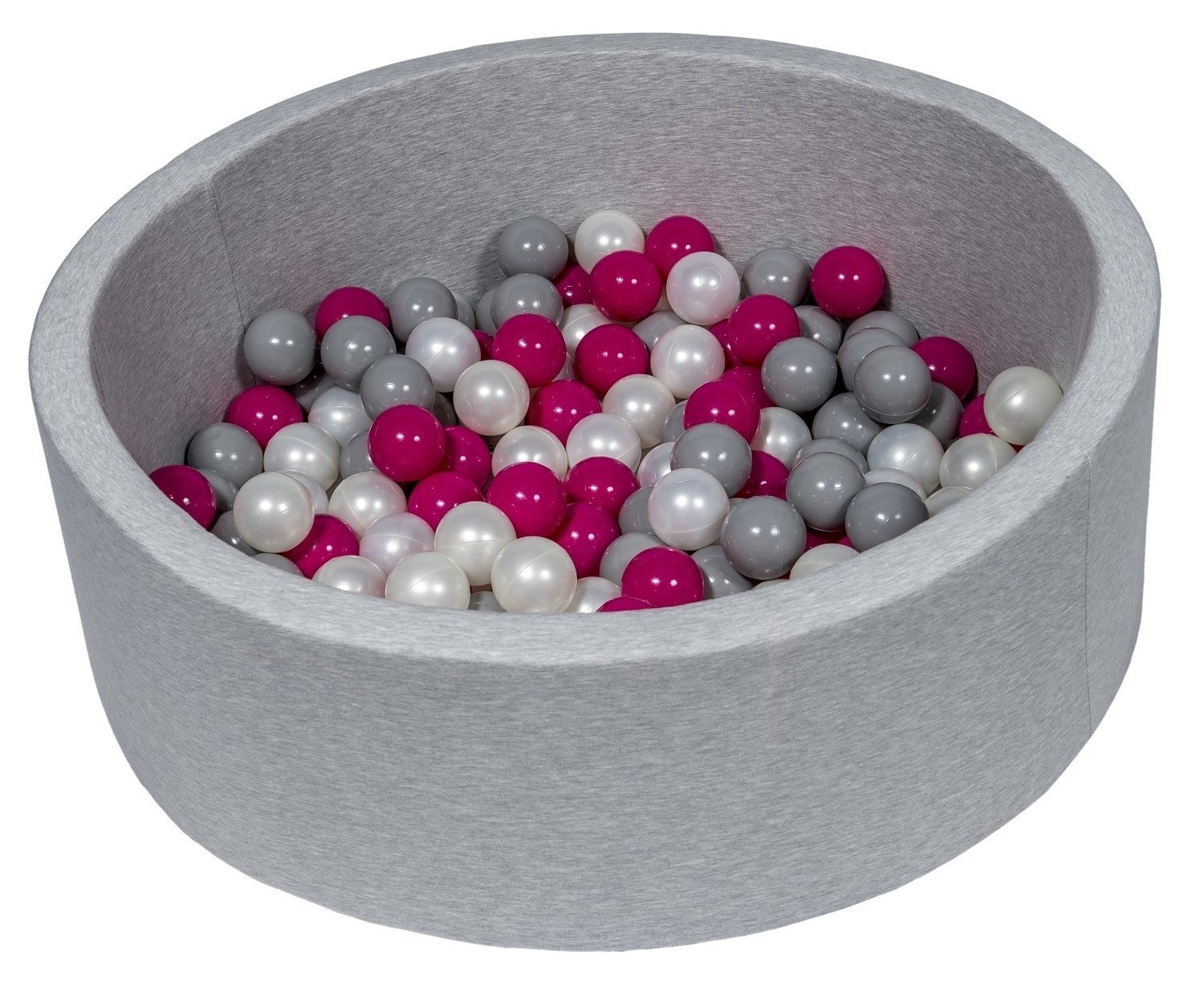 Ballenbak 90cm + 150 Ballen (Parelmoer/Paars/Grijs) - 40% Korting!