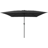 VidaXL Tuinparasol 295x295cm Antraciet/Zwart - 46% Korting!