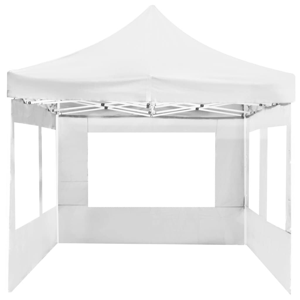 Partytent Inklapbaar 6x3m Wit Aluminium -46% Korting!