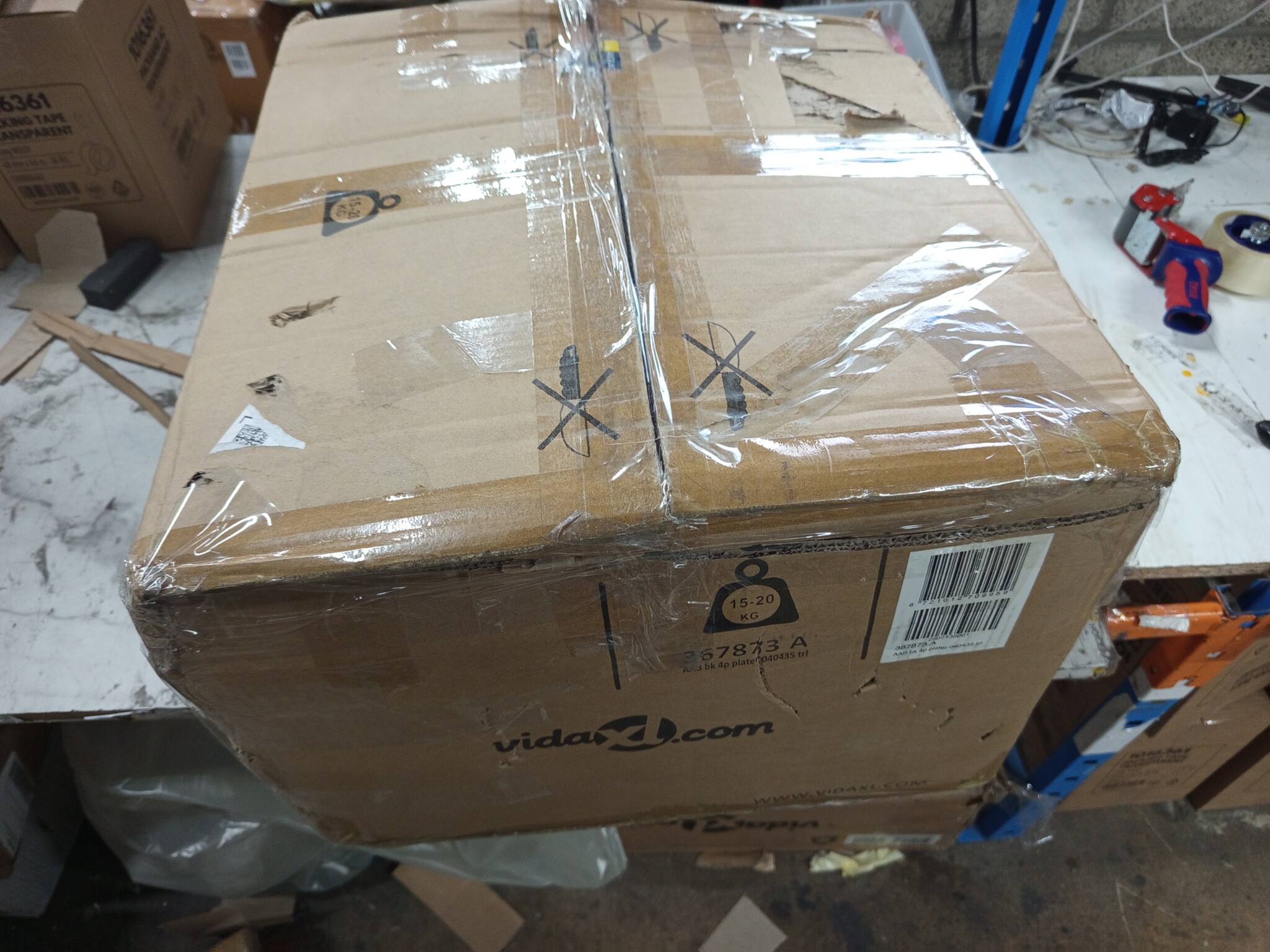 VidaXL Plantenbak met Latwerk Zwart - 64% Korting!