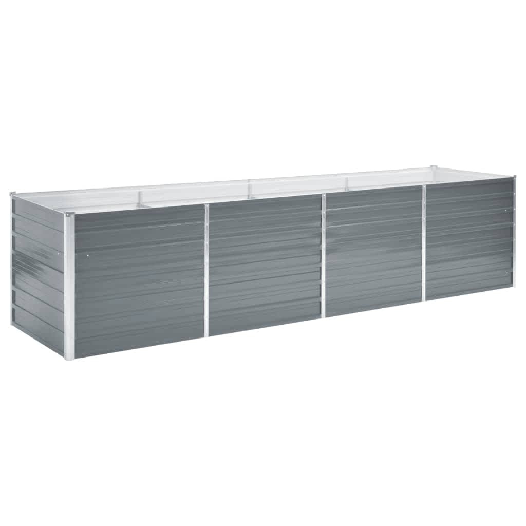 VidaXL Verhoogde Plantenbak 320cm Grijs - 51% Korting!