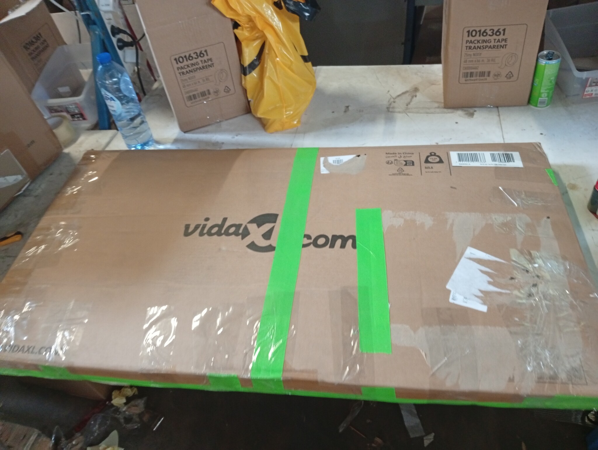 vidaXL TV-Meubel Zwart Staal 100cm - 59% Korting!