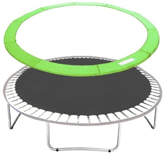 Trampoline Rand 366cm Groen - Zo Goed Als Nieuw! 40% Korting