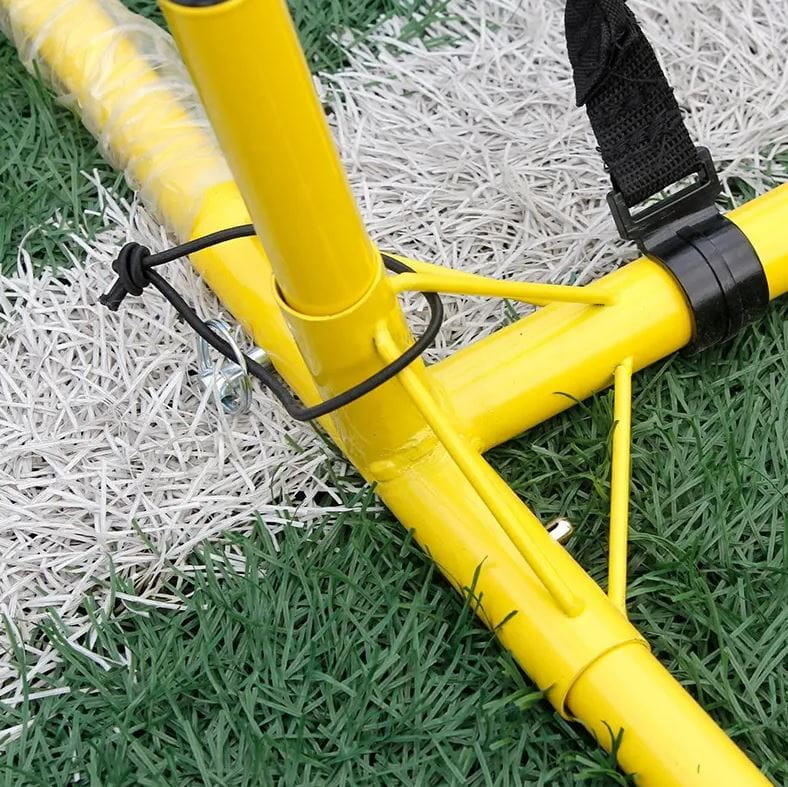 Voetbaldoel met Rebounder 2-in-1 - 220cm - 40% Korting!
