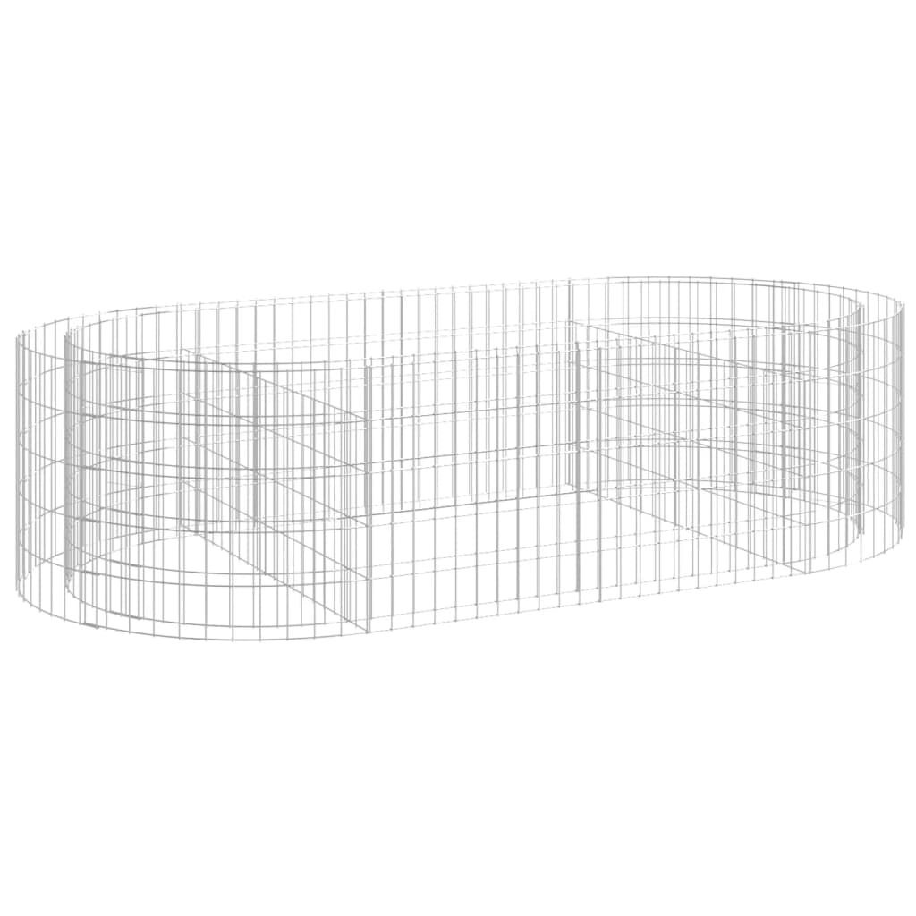 VidaXL Gabion Plantenbak 200x100x50 - 40% Korting!