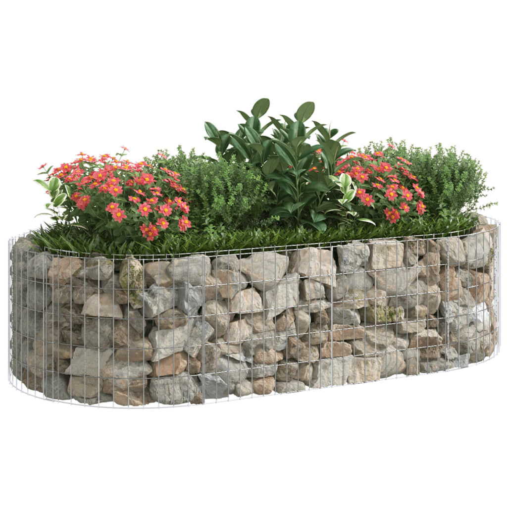VidaXL Gabion Plantenbak 200x100x50 - 40% Korting!