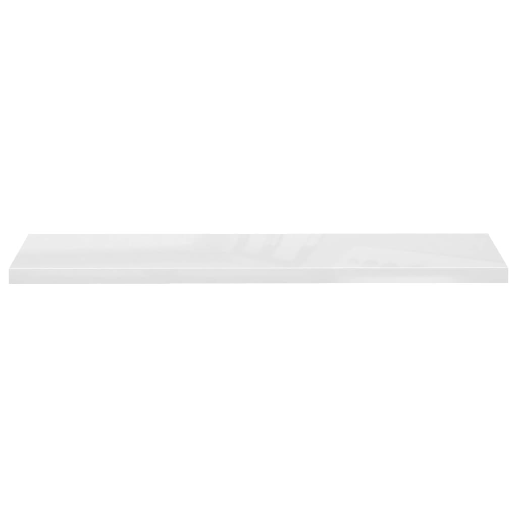 VidaXL Wandplanken Wit Hoogglans (120cm) - 64% Korting!
