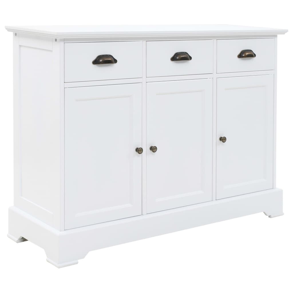 VidaXL Dressoir Wit MDF/Grenen -51%! Zo Goed Als Nieuw