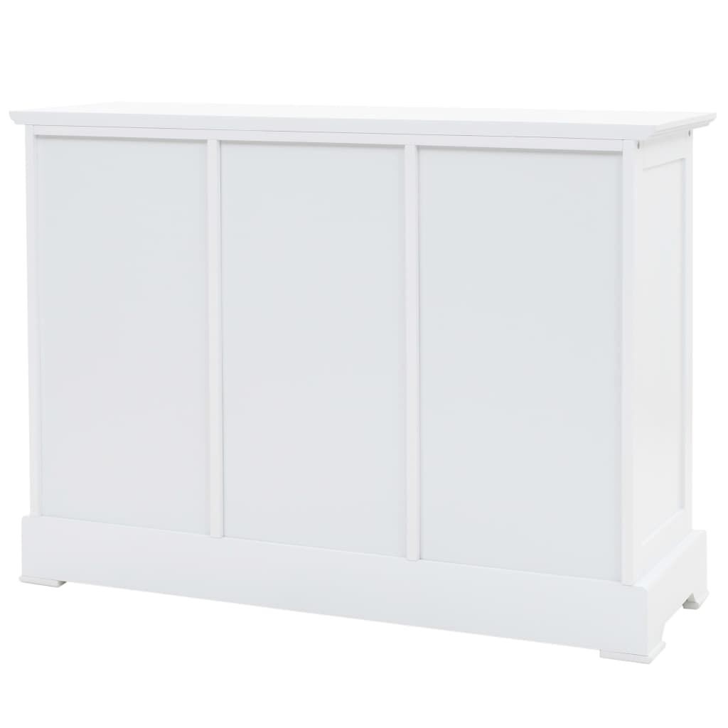 VidaXL Dressoir Wit MDF/Grenen -51%! Zo Goed Als Nieuw